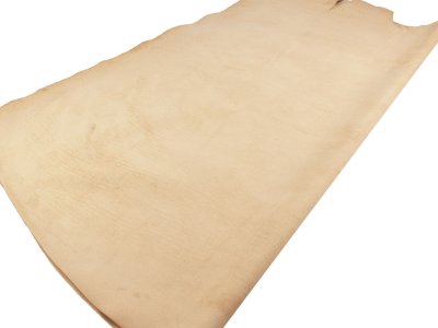 Cuir épais Vachette tannage végétal ép. 2,5 mm peau Naturel Grade B Cuir épais Vachette tannage végétal ép. 2,5 mm peau Naturel Grade B