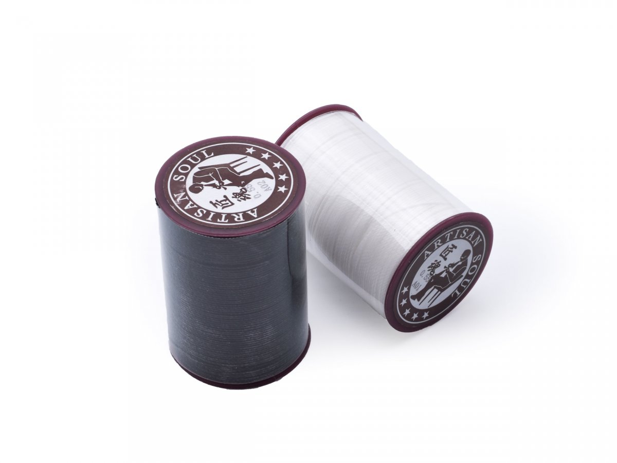 300 M 0,35 Mm Di Poliestere In Pelle Cucito Tondo Filo Cerato - Foto 9