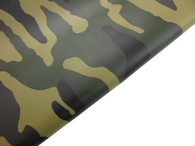Camouflage Fashion Printed Calfskin