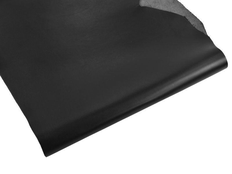 Echtes Dunkelblaues Rindsleder - Pflanzlich Gegerbtes DIY-Leder Für Handwerksprojekte