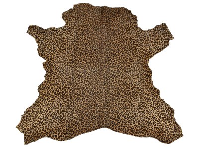 Hair-On Hide Leopard Print
