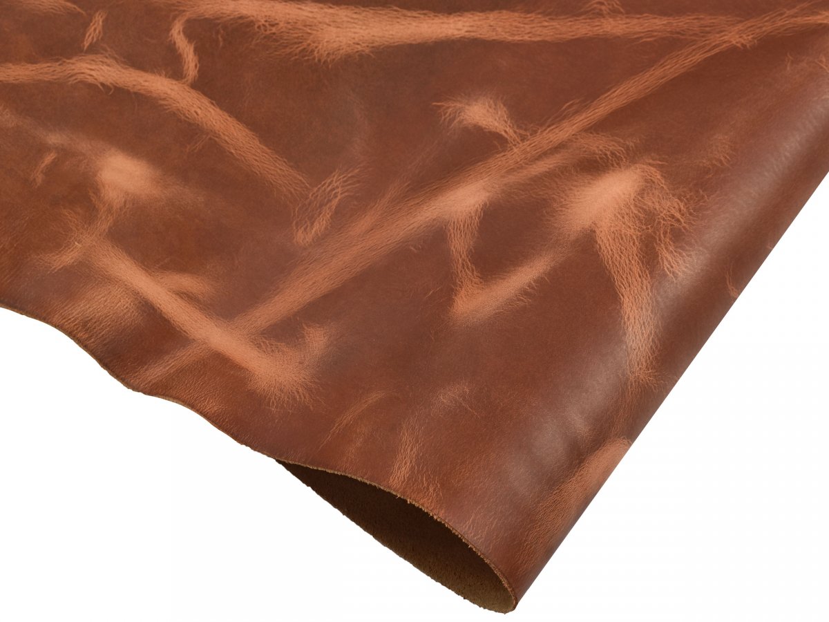 Vegetable Tanned Calf Leather 2024 Natural | Super Fine Grain