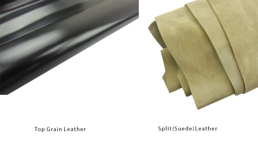 leather for shoes: grain vs split leather