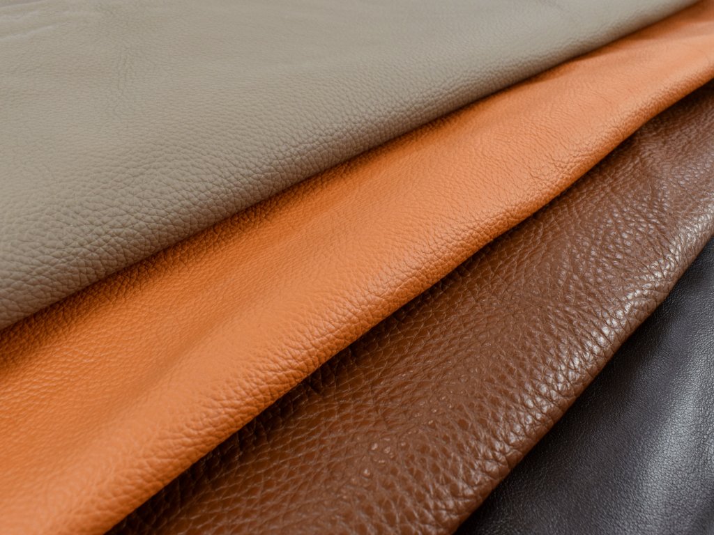 3 Leather Trend Ritagli scampoli scarti di Vera Pelle di Agnello Colori Vari 